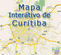 Mapa de Curitiba