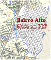 Mapa Bairro Alto