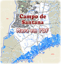 Mapa Campo de Santana
