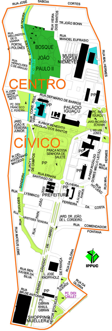 Mapa Centro Cívico