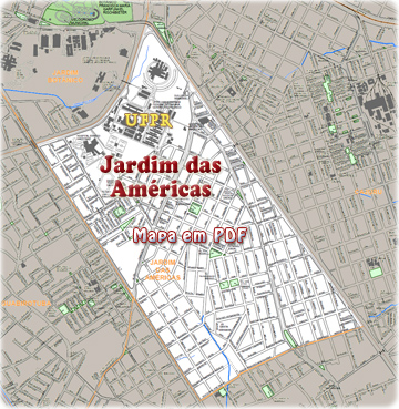Mapa Jardim das Americas