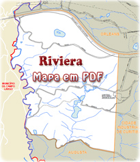 Mapa Riviera