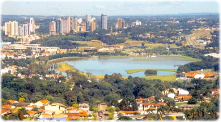 Lago do Barigui em Curitiba Paraná